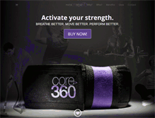 Tablet Screenshot of core360belt.com